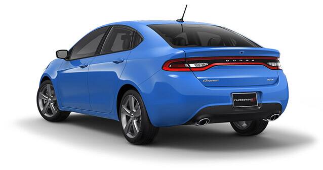 2016 Dodge Dart Bold Exterior Features