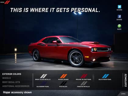 Dodge Challenger Feature Mopar