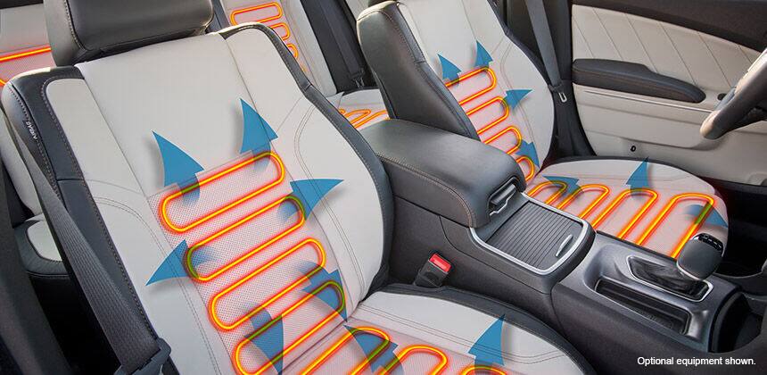 2017 Dodge Charger Command Center Interior Features 2017 Dodge Charger Heated And Ventilated Seats