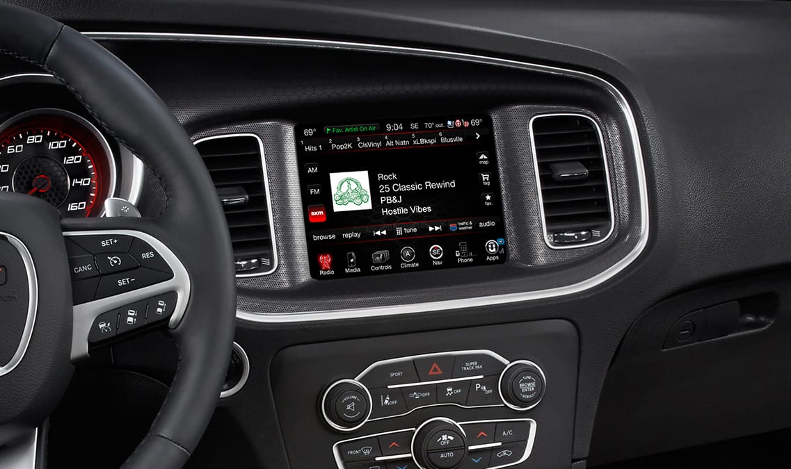 charger dodge rt sxt radio awd siriusxm