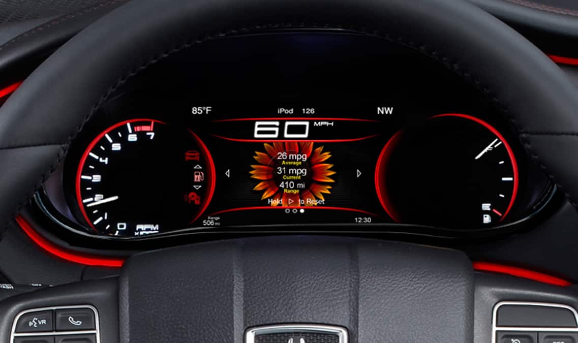 2016 Dodge Dart Model Lineup Details 2016 Dodge Dart Limited Digital Cer Display