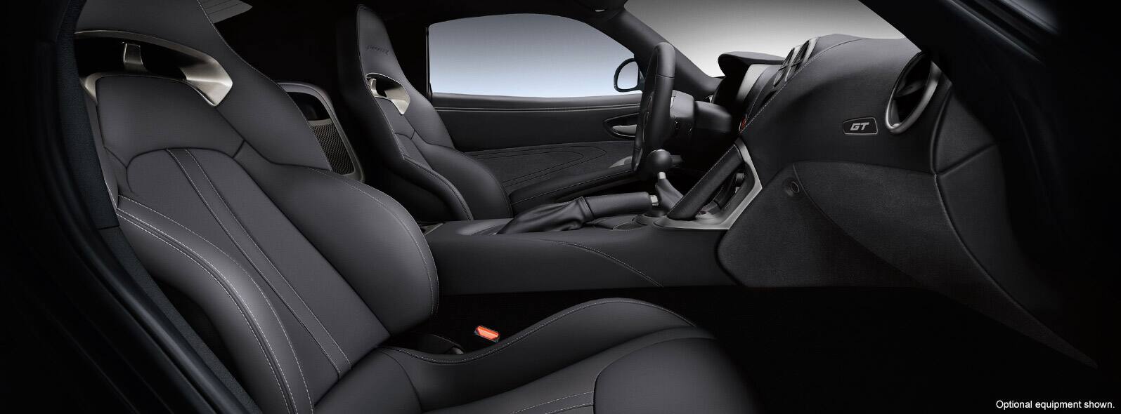 2016 Dodge Viper Interior Seating in Black Leather and Suede