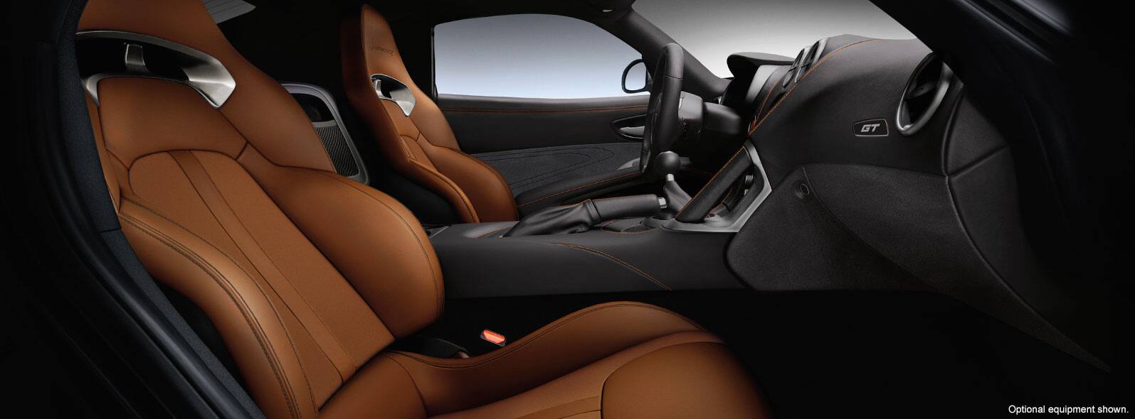 2016 Dodge Viper Interior Seating in Black and Sepia Nappa Leather