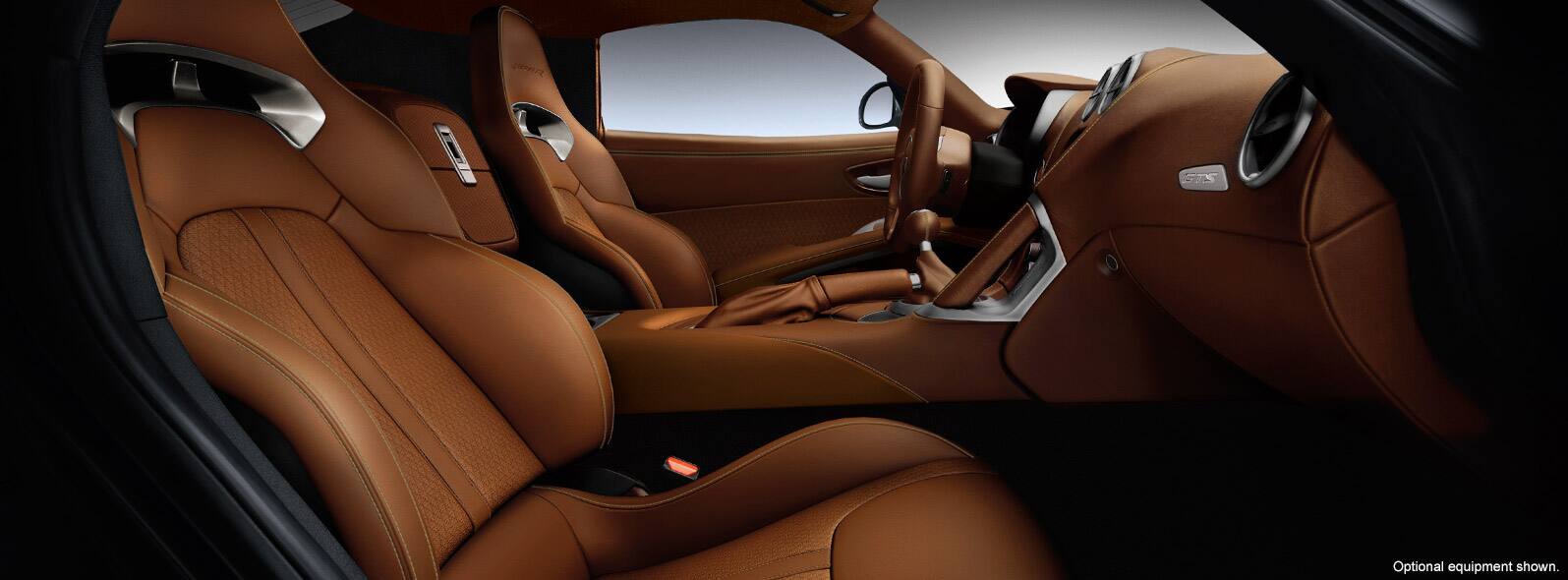 2016 Dodge Viper Interior Seating in Sepia Laguna Leather