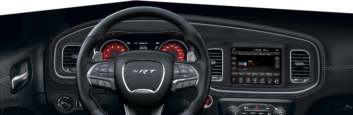 Dodge charger hellcat store interior