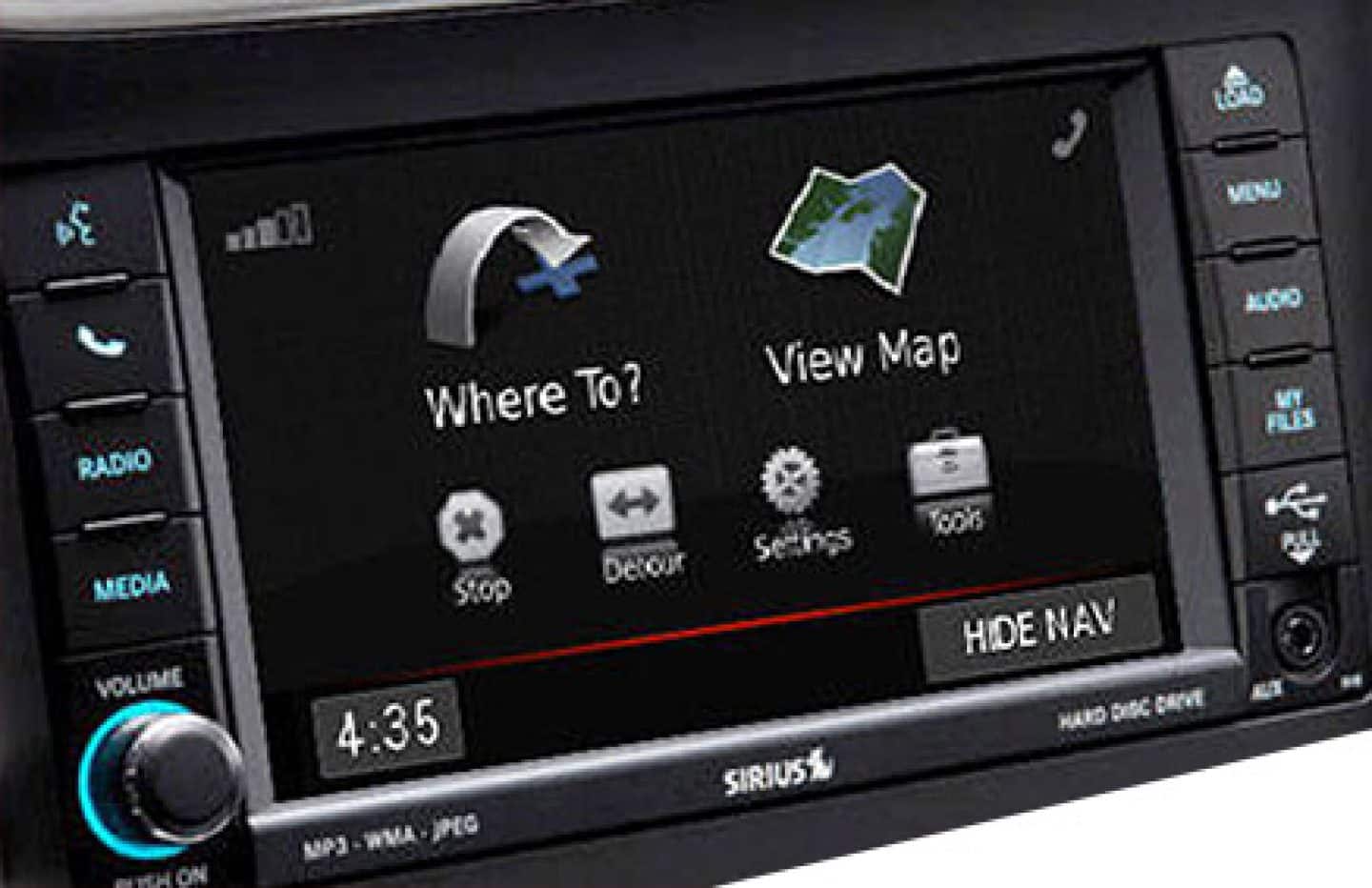 dodge caravan navigation system