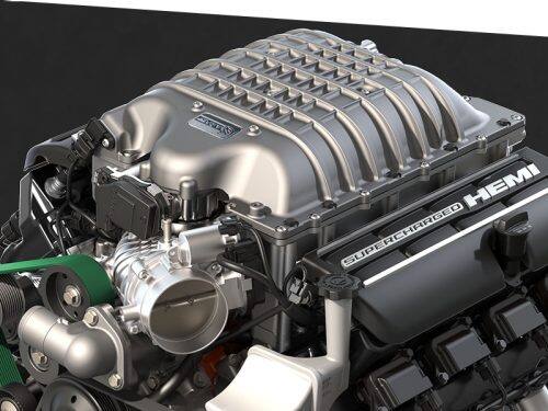 Dodge Challenger Hellcat Engine