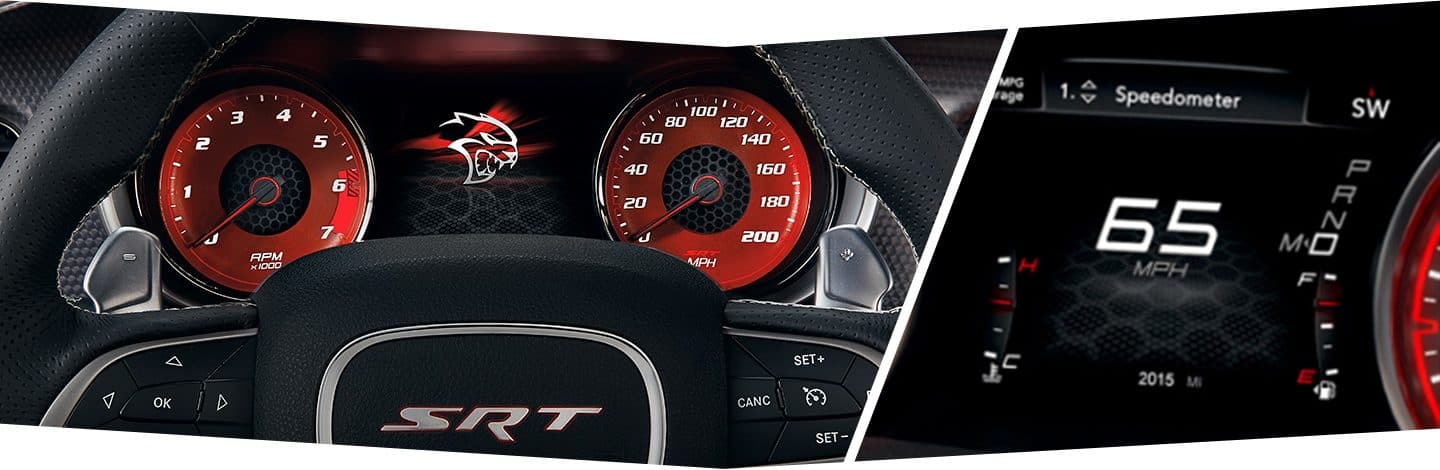 The Performance Pages screen on the touchscreen of the 2022 Dodge Charger.