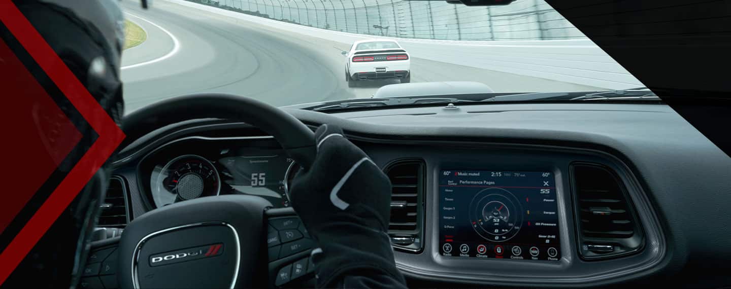 intérieur du nouveau Dodge Challenger 2023