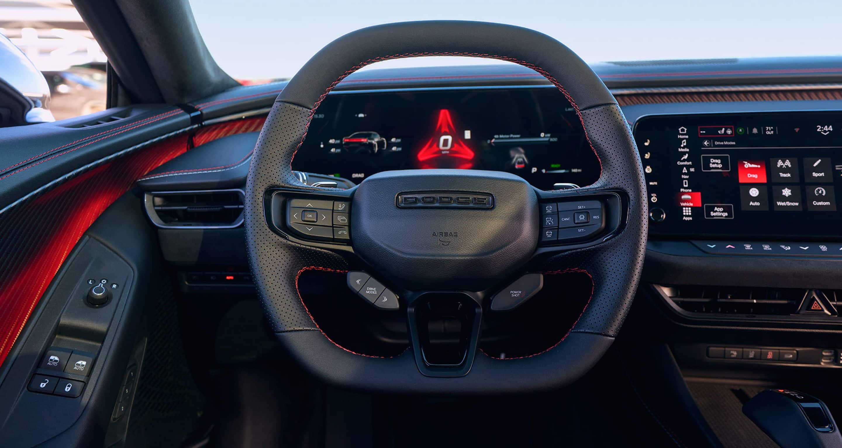 2026 dodge charger ev interior dash 