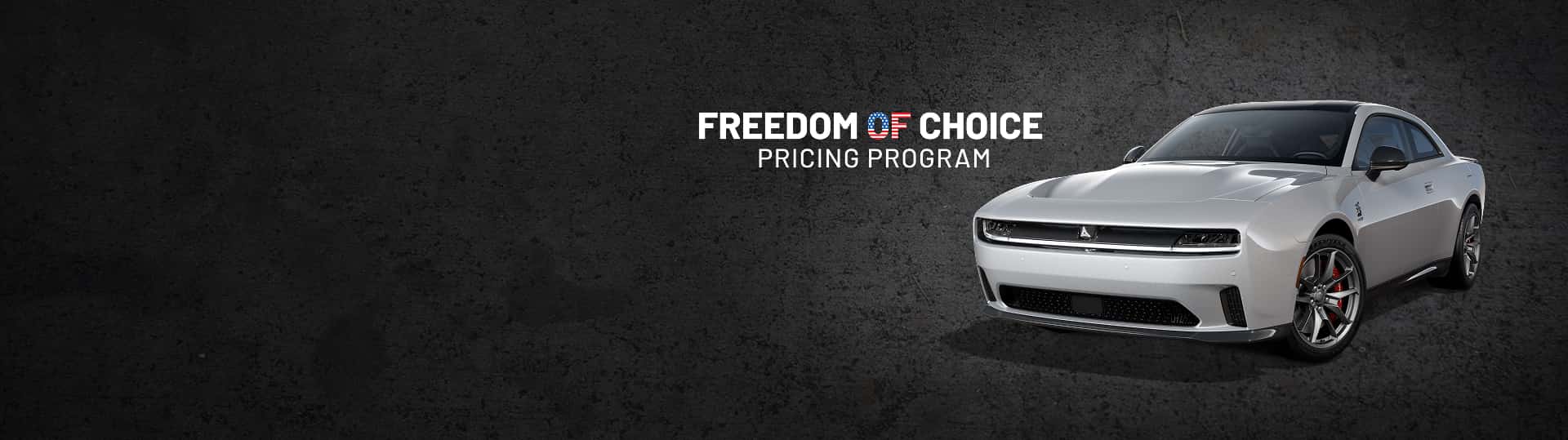 A Triple Nickel 2024 Dodge Charger Daytona Scat Pack. Freedom of Choice Sales Event.