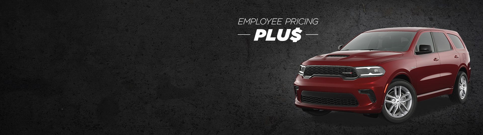 A 2025 Durango R/T Premium in Red Octane. Employee Pricing Plus Sales Event.