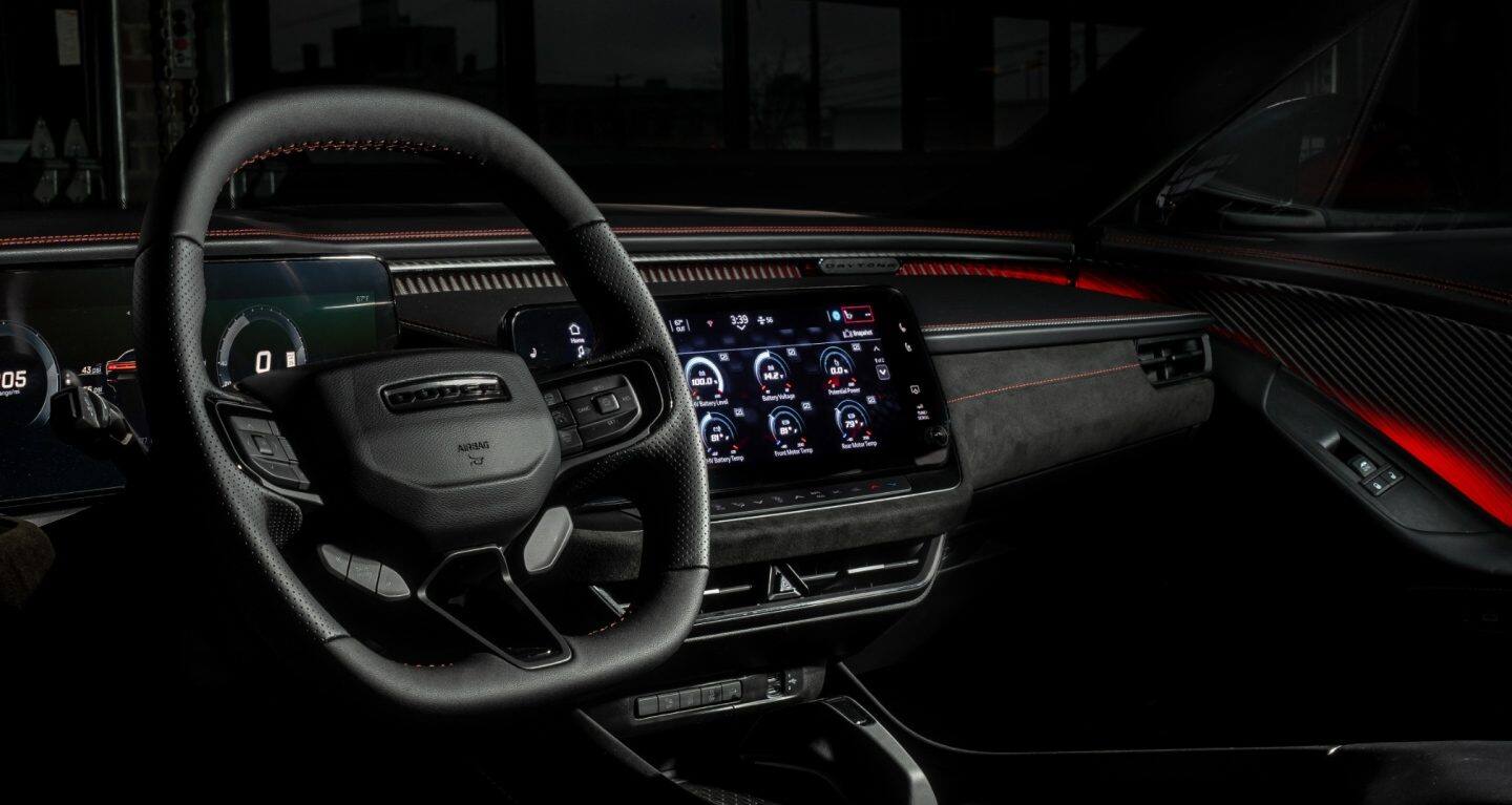 2026 Dodge Charger front dashboard